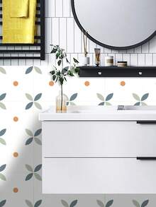 PVC Square Crystal Film Self-Adhesive Removable Wall Decals Bohemian-Style Home Decor Waterproof, Removable DIY Furniture & Cabinet Protection Feature Wall Accents For Gyms, Dorms, Living Rooms, Bathrooms, Bedrooms, Kids' Rooms Wall Cabinets, Wine Racks, Dining Tables, Doors Easy-Clean Textured Surface Tile Stickers, Tile Decals, Wall Decals, Wall Decor, Home Accessories, Room Decor, Feature Wall Art