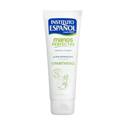 Instituto Español Crema de Manos ultra reparadora con Pantenol Manos Perfectas 75 ml  ✅ Entrega de 1-3 días