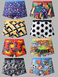 Young Boys Trunks - Blue - View 5