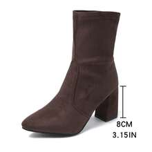 SOCTU Women Ankle Boots & Booties - Brown - View 7