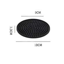 Rubber Barber Mat & Bar Mat,Hairdressing Tool Mat,Electric Push Clipper Non-Slip PVC Bar Service Mats Flexible Spill Mat For Hair Salon & Bar Accessories,Back To School,Travel Holiday Essentials,Hair Accessories For Women - màu đen - Xem 4