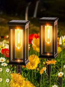 Solar Mandala Wall Lamp, Suitable For Holiday Parties, Projection Floral Lampshades For Thanksgiving, Christmas Party Atmosphere, Seasonal Garden Decoration, Landscape, Yard, Lawn, Deck, Path, Holiday Gifts. - 暖色 - 查看 4