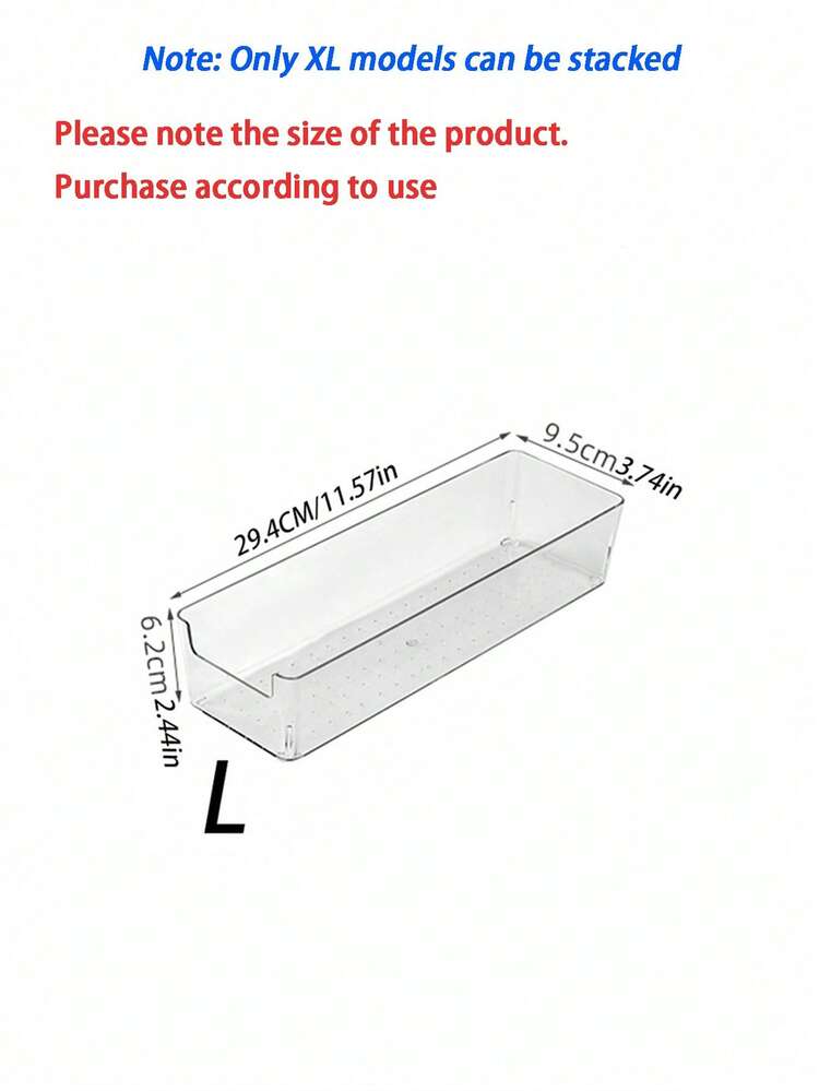 1 件/ Exqiuisite 透明桌面化妆品收纳盒，化妆收纳盒，适用于梳妆台，可自由组合，适用于女孩的眼影、口红、香水、面膜、刷子、圣诞家居装饰、装饰、圣诞节、桌面装饰、木托盘、老钱风格、花瓶、盘子、木托盘、盘子、咖啡桌、装饰托盘、桌面装饰、家居装饰品、黑色饰品、沙发扶手托盘、波西米亚风、假日海滩、浴室收藏、卧室收藏、大容量 - 無色 - 查看 13