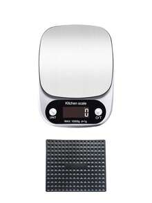 Precision Digital Kitchen Scale - Portable 10kg/Accurate To 1g, Multiple Units For Quick Switching, No Manual Calculations, One-Touch Tare Function - Easy-To-Read LCD Screen, Auto-Off, Battery Powered (Batteries Not Included)