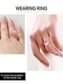 12 件/套树脂戒指调节器隐形戒指尺寸调节垫适用于松散的戒指，适合所有手指尺寸隐形戒指尺寸器适用于松散的戒指 - 多种手指尺寸，舒适且具有保护性的戒指调整 - 调节透明收紧器调整尺寸工具珠宝保护器适用于松散的戒指戒指调节器适合任何戒指，各种尺寸的戒指调节器适用于女性
