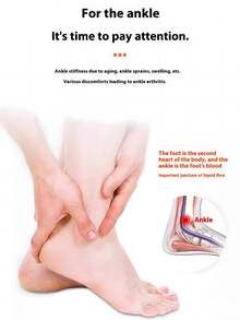 2-In-1 Hand & Wrist Massager With Electric Heating, Vibration Therapy For Tendon Sheath, Ankle Joint, Includes Ankle Massager With Smart Temperature Control And Heating Pad For Wrist And Ankle - Multicolor - View 6