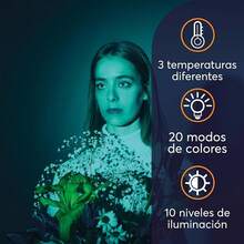 Archy Aro de luz con Tripie LED 1m hasta 2m para Celular Y Camara Anillo de Luz Profesional TrIpode 3 Modos de Iluminación para fotografía y 10 Niveles de Brillo ((ARO-10TRIPIE2METROS)) - (ARO10TRIPIE2RGB) - Ver 11