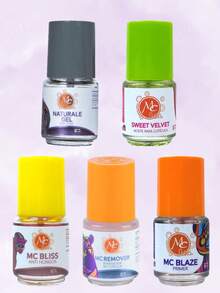 Kit Esencial Uñas Acrilicas, 10 Piezas +Vasito ¡¡DE REGALO!!, McNails - Multicolor - Ver 2