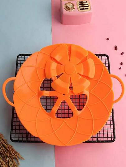 1 pièce Couvercle anti-débordement en silicone, résistant à la chaleur pour micro-ondes et cuisine, couvercle de cuiseur à vapeur