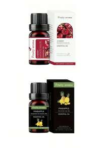 1 Bottle 10ml Fruit Scented Essential Oil - Premium Fragrance For Diffuser, Humidifier And Aromatherapy - Pineapple, Raspberry, Sweet Orange, Lemon, Cherry, Grapefruit, Semi-Ripe Peach Scents, For Relaxation And Mood Uplift, Birthday/Graduation Gift - Multi-flavor - View 43