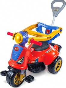 Carrinho De Passeio Ou Pedal Infantil Triciclo Avespa Spider - Maral