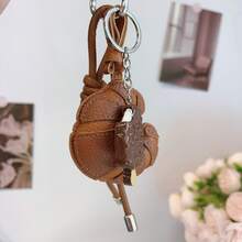 Porte-clés croissant INS, charm créatif pour sac, porte-clés de voiture