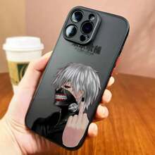 ,  IPhone Case, Anime Tokyo G-Ghoul K-Kaneki Ken Matte Phone Case For IPhone 16 16E 15 14 13 12 11 Pro XR XS X 8 7 SE Plus Max Clear Hard Cover - SFBLA01 - 查看 7
