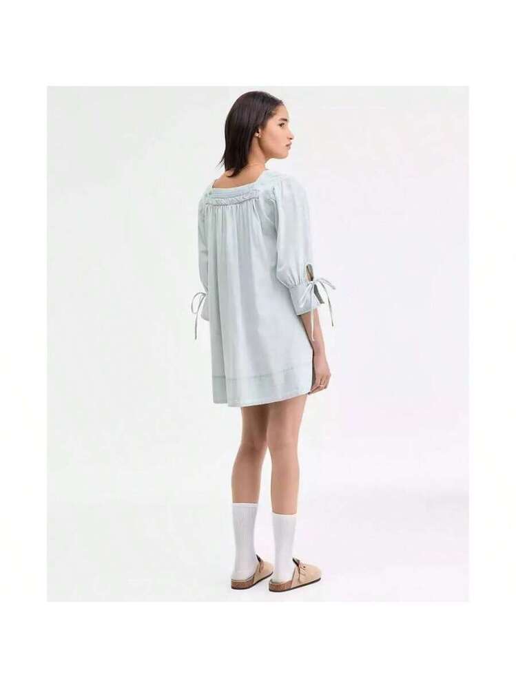 Free People Women's Sonora Cotton Denim Mini Dress | | SHEIN USA