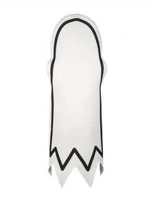 Adult Ghost Costume Halloween Funny Set - Specter Costume Unisex Dress Up - White - View 4