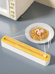  1 Máy phân phối màng bọc thực phẩm 2 trong 1 cho nhà bếp, Giá cắt túi tươi, Máy phân phối màng bọc đa năng có dao cắt, Có dao cắt, Máy phân phối màng bọc thực phẩm có dao cắt trượt, Máy cắt màng bọc thực phẩm từ tính có thể nạp lại, Máy phân phối màng bọc thực phẩm cho nhà bếp, Dụng cụ nhà bếp nhỏ, Thích hợp cho màng bọc thực phẩm, Giấy bạc, Giấy nướng, v.v. Thích hợp cho sử dụng hàng ngày - Nhiều màu - Xem 5