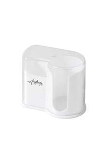 1pc Multi-Scene Covered Dust-Proof Storage Box, Cotton Swab Storage Box, No-Drill Makeup Remover Pad Storage Box, Desktop Organizer Box, Hair Clip, Hair Tie, Headband, Lipstick Storage Box, Toothpick, Wire, Cosmetics, Beauty Cotton Swab Organizer Box