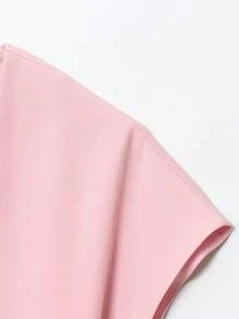 Spring/Autumn Casual V-Neck Tie-Up Vest