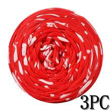 1/3 Pcs T-Shirt Yarn, Woven Fabric Knitted Yarn, Used For Crocheting And Knitting Bags, Cushions, Dolls, Handicraft Crochet Projects - Multicolor - View 22