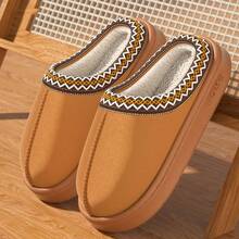 Pantoufles en dentelle d'hiver 2025 Mode Chaudes Intérieur Extérieur Pantoufles Pour Hommes Et Femmes Couples