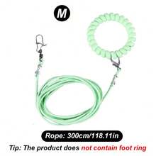 1pc Elastic Bird Leash, Parrot Flying Rope, Release Rope, Extension Leash With Wrist Strap, Lightweight & Non-Harmful, Pet Parrot Flying Combo Set (Excluding Leg Ring)