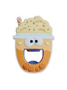 1 buc deschizător de sticle de bere din cauciuc moale, drăguț, - Gadget de bucătărie de vară, deschizător de sticle magnetic pentru frigider, ceașcă de ceai cu lapte