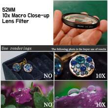 Bộ ống kính siêu mỏng 37mm/52mm(2.05 inch) cho máy ảnh UV Grad Blue Orange Color Filters & CPL ND & Star Filters dành cho máy ảnh điện thoại dùng cho video Vlog Portrait Photography - màu đen - Xem 18