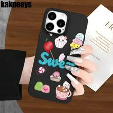 Fundas y carcasas protectoras para teléfono con diseño en inglés y orificios grandes. Compatibles con phone 16 Pro Max, 16, 15 Pro, 14, 14 Plus/14 Pro Max, 13, 13 Pro, 12 Pro, 11/11 Pro. Regalos para cumpleaños y festividades - Blanco - Ver 7