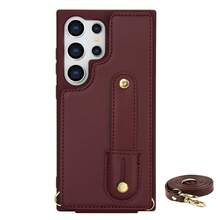 OUKNOEO Fashion Crossbody Bag & Faux Leather Phone Case, Compatible With IPhone 17 Air, 16e, 15, 14, 13, 12, 11 Pro, XS Max, 7, 8 Plus, XR, SE, And Galaxy S25 Edge, S24, S23, S22 Ultra Plus, A13, A14, A15, A16, A35, A36, A53, A54, A55, A56, Z Fold 7 FE, 6, 5, 4 - Burgundy - View 42