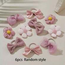 Pet Hair Accessory Set With Bow And Headband, Beautiful And Cute, Hair Accessory Set, Pet Supplies, Pet Accessories, Suitable For Daily And Holiday Atmosphere Dressing, Suitable For Small Dogs And Cats Dressing Up, Random Styles