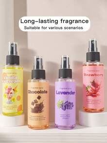 100ml香草和巧克力香氛喷雾，持久香氛喷雾，适用于家居、衣物、汽车、浴室空气清新剂