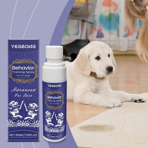 Atrayente para entrenamiento de perros, spray para entrenamiento de mascotas en interiores y exteriores