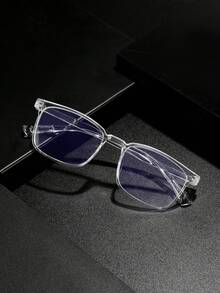 1pc Unisex Fashion Plastic Sunglasses, Solid Color Pattern, Geometric Shape, Casual Style, Suitable For Daily Use, Street Photography, Back To School, Outfit Matching, Hiking, Parties, Gifts For All Occasions, Fits All Face Shapes, High Quality Glasses