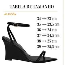 Women's Wedge Heel Sandal, 8cm Pointed Toe, EVA, Open Back, Party, Wedding, Nightclub - 黑色 - 查看 6
