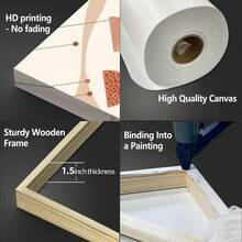 1PC Framed Art Poster With Flower And Skull Hand Design, Beautiful Wall Decor, Canvas Print, Perfect For Bedroom Decoration, Home Decor, Gift, Autumn Decor, Halloween Gift, Suitable For Living Room, Dining Room, Kitchen, Classroom, Bathroom, Study, Office, Apartment, Dormitory, Cafe, Hotel, Bar, Studio, Dressing Room, Hallway, Gallery, Etc. - Stylish And Aesthetic Wall Decor For Any Room. - 彩色 - 查看 6