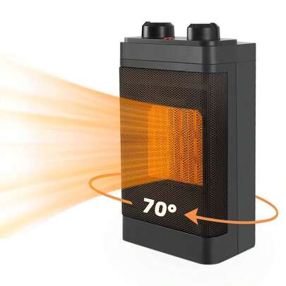 Deboola Keramikheizlüfter leise keramik energiesparend Elektroheizung 1200W/1500W /2500W  Räume Heizofen mit 3 Modi