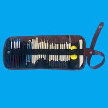 36/39/46pcs Premium Ceramic Sculpting Tool Set, Including Durable Tool Box. Suitable For DIY Pottery Making And Creative Handmade Gifts. Artist DIY Art Supplies. Ceramic Artist Tool Kit.