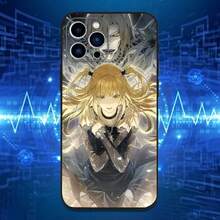 Anime D-Death M-Misa Notes Phone Case Covercompatible With  17,16,15,14,13,12,11 Plus,Pro Max,XS,X,XR,SE,Mini,8,7,Soft Silicone Black Cover,Covercompatible With  17 Case,  17 Pro Case,  17 Pro Max Case - Z2 - View 6