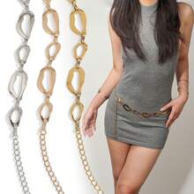 1pc Bohemian Style Asymmetrical Exaggerated Women Waist Chain - Waist Chain - View 5