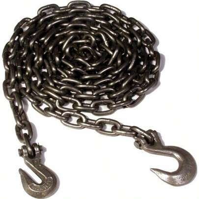 Koch 817391 5 16 Diameter By 14Feet Grade 43 Log Chain Construction Chain Logging And Towing Chain SelfColored Up To 3900 Lbs. Working Load Limit