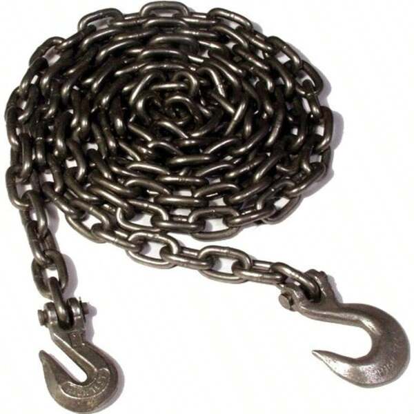 Koch 817391 5 16 Diameter By 14Feet Grade 43 Log Chain Construction Chain Logging And Towing Chain SelfColored Up To 3900 Lbs. Working Load Limit