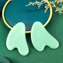Natural Stone GuaSha Jade Facial Beauty Scraping Massage Tools Firm Skin Care Face Gua Sha SPA Physical Therapy Gue Che Roller - Multicolor - View 8