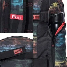 Mochila Hang Loose Masculina Moderna Reforçada Porta Skate - Multicolorido - Visão 7