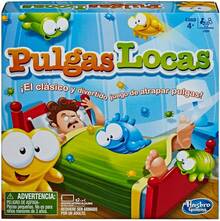 Gaming Pulgas Locas - Juego de Mesa con 1 Tablero, 36 Piezas de Colores y 3 Pinzas para 2 o 3 Jugadores a Partir de 4 años - Juego Pulgas Locas - Ver 12