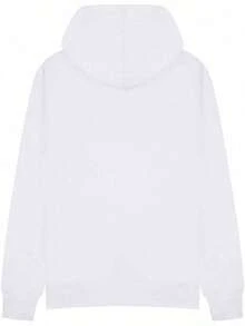 Men Zip-Up Hoodies - White - View 4