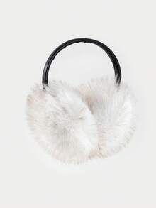 1pc Men's Plush Ear Warmer, Versatile And Fashionable Cold Weather Accessory