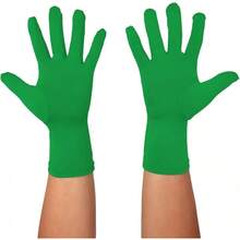 Men's And Women's Wrist Length Spandex Gloves Wedding Party Costume Party Dance Gloves