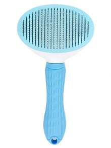 1 pieza Cepillo para el pelo de mascotas, Eliminación de pelo con un solo clic, Conveniente y sencillo - Multicolor - Ver 7