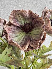 1 قطعة/70 سم طول زهرة اصطناعية من الزنبق الواقعية، مناسبة لديكور الزفاف والأعياد والمناسبات المنزلية، كلاسيكية وعتيقة لجميع المواسم، ديكور عيد الميلاد وعيد الهالوين