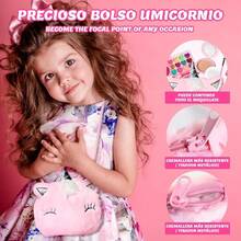 Maquillaje para Niñas-11 pcs, Kit De Maquillaje De Simulación No Tóxico, Set de Maquillaje para Niñas, Juego de Cosméticos de Juguete, Regalos para Niñas, Apto para Niños - 1 - Ver 3